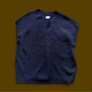 Fat Face black Knit Sleeveless Sweater Vest